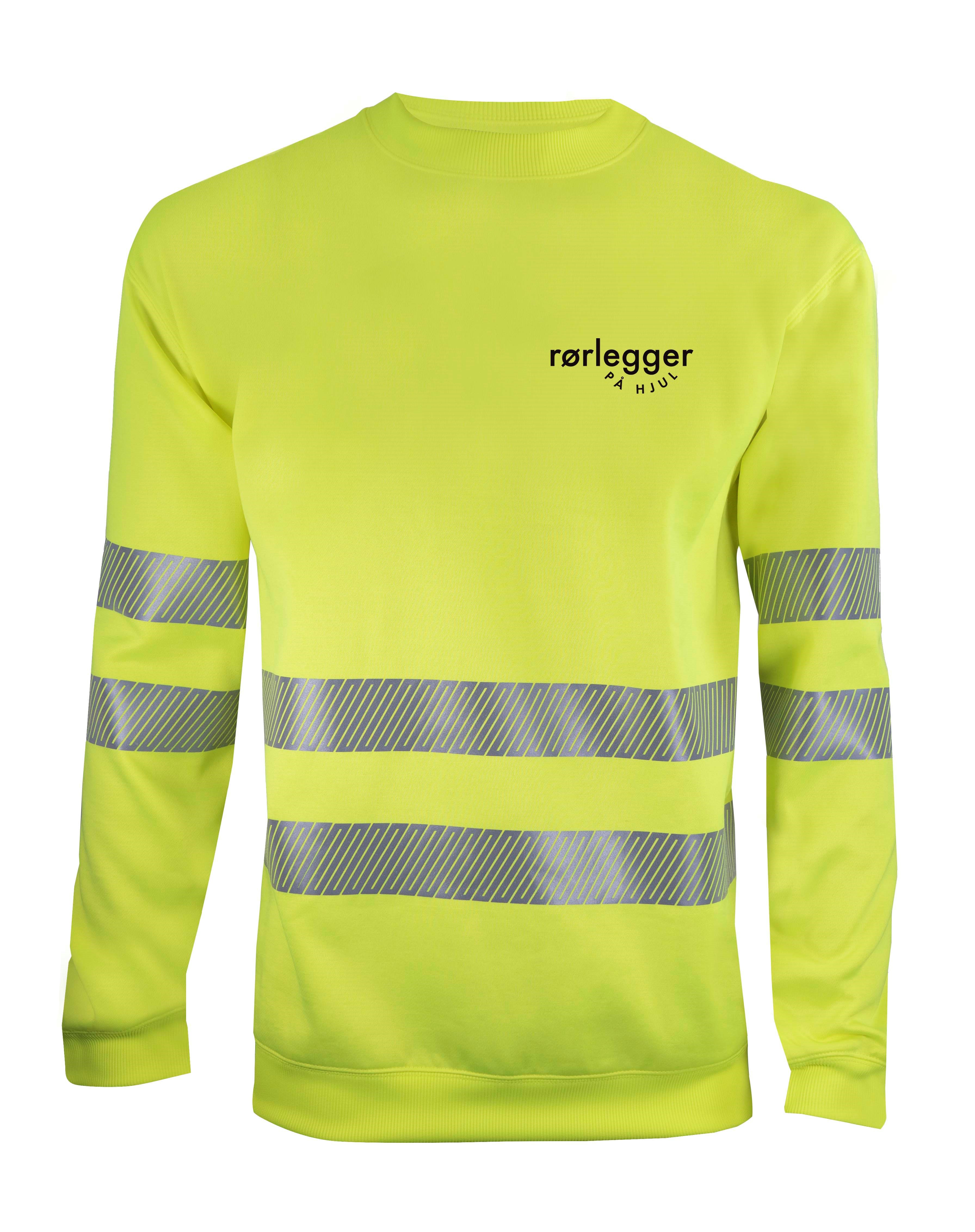 Synlighets college genser gul